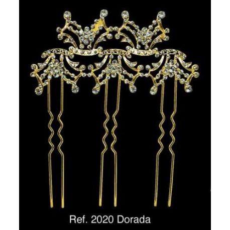 GANCHO DE PELO REF. 2020 ORO