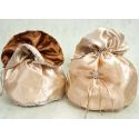 Bolso novia filo plateado O Bolso novia con lazo y adornos plata (precio unidad)