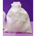 Bolso novia con encaje (precio unidad)