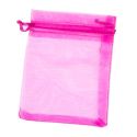 BOLSA ORGANZA 10x7,5 CM. FUXIA 