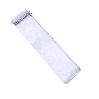 BOLSA organdí PARA ABANICO 29X7 PLATA