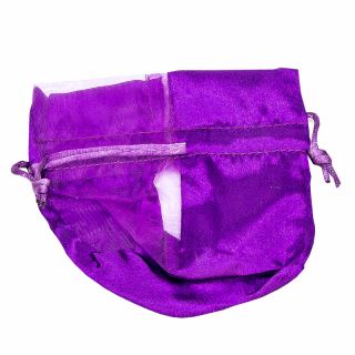 BOLSA ORGANZA/RASO 9*18 MORADO 