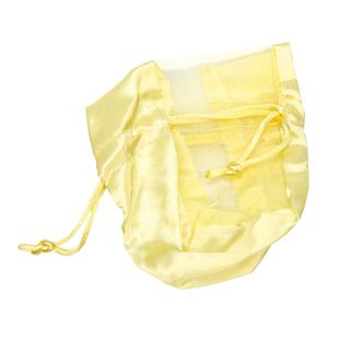 BOLSA ORGANZA/RASO 9*18 AMARILLO 