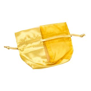 BOLSA ORGANZA/RASO 9*18 ORO 