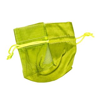BOLSA ORGANZA/RASO 9*18 VERDE 
