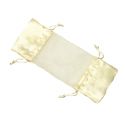 BOLSA organdí CARAMELO 20,5*8 BEIGE