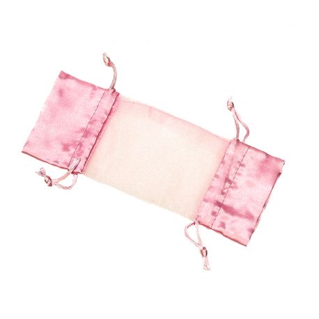 BOLSA organdí CARAMELO 20,5*8 SALMÓN 