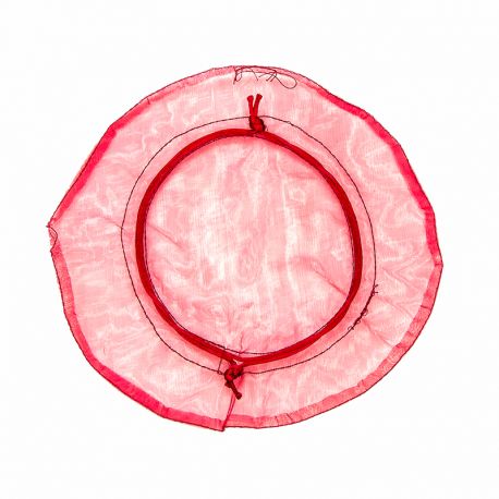 BOLSA organdí 22 cm DIAM. BURDEOS 