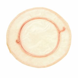 BOLSA organdí 22 cm DIAM. SALMÓN 