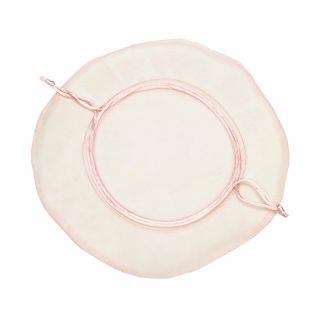 BOLSA organdí 22 cm DIAM. ROSA CLARO 