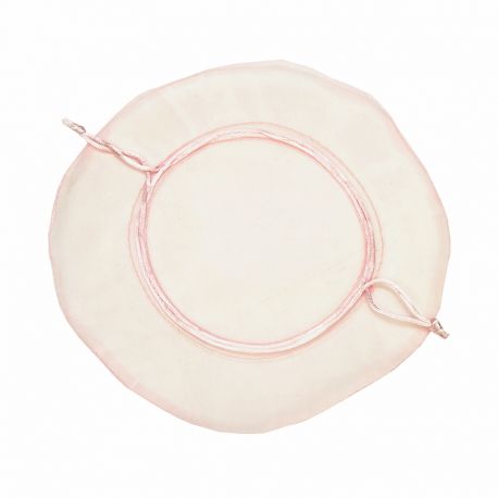 BOLSA organdí 22 cm DIAM. ROSA CLARO 