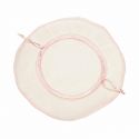 BOLSA organdí 22 cm DIAM. ROSA CLARO 
