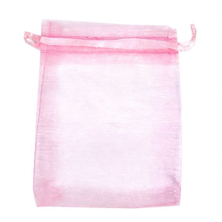 BOLSA ORGANZA 8x6 CM. SALMON 