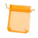 BOLSA ORGANZA 8x6 CM. NARANJA 