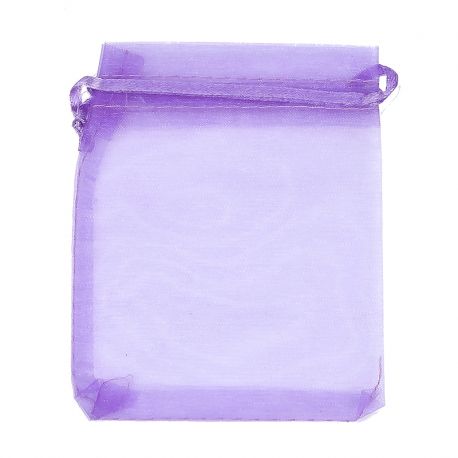 BOLSA ORGANZA 12x9 CM. MORADA 