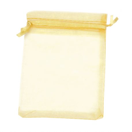 BOLSA ORGANZA 12x9 CM. ORO