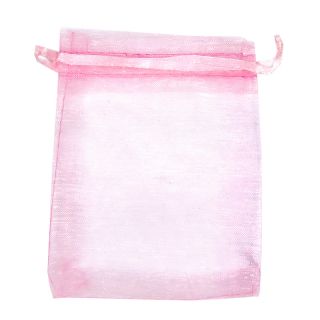 BOLSA ORGANZA 12x9 CM. SALMON