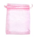 BOLSA ORGANZA 12x9 CM. SALMON