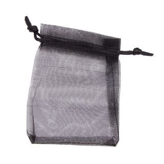BOLSA organdí 17X12 cm NEGRO