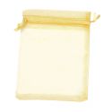 BOLSA DE ORGANZA 17x12 CM. ORO 
