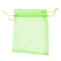 BOLSA DE ORGANZA 17x12 CM. VERDE