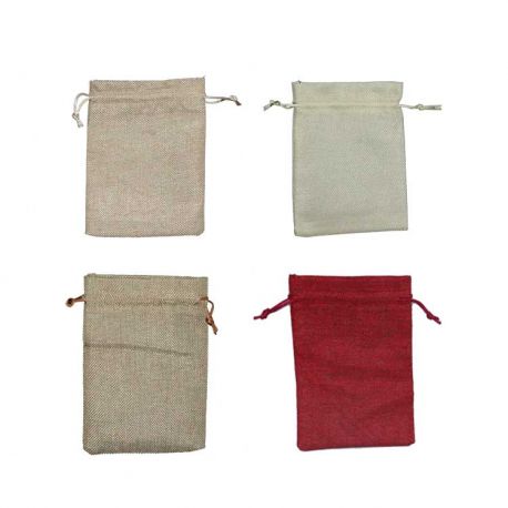 Bolsas de saco surtidas en 4 colores