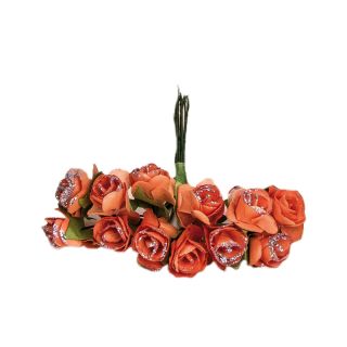 B/12 POM. C/12 ROSAS BRILLO NARANJA