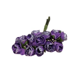 B/12 POM. C/12 ROSAS BRILLO MORADO