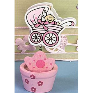 PINZA MACETA BEBE ROSA 