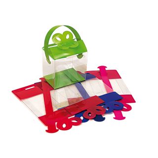 Cajas acetato varios colores para regalos