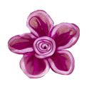 PIN FLORES FUCSIA BOLSA 50 UNID. 