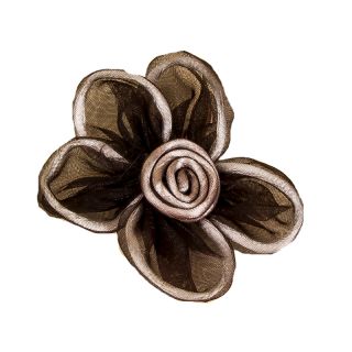 PIN FLORES MARRON OSCURO BOLSA 50 UNID. 