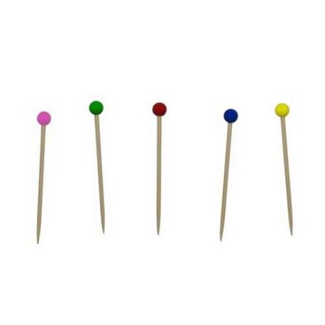 BOLSA DE PALILLOS DE MADERA CON BOLA