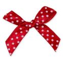 LAZO CON LUNARITOS ROJO BOLSA 50 PCS