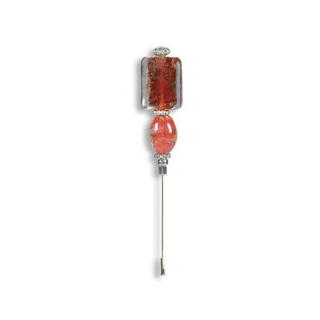 ALFILER CRISTAL CARAMELO Y BOLA