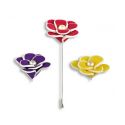 Alfiler rosa filo blanco 3 colores