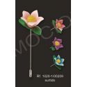 ALFILER PASTA 5 PETALOS ABIERTA ROSA