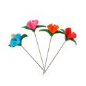 ALFILER ARTESANAL PASTA FIMO FLOR 4 COLORES