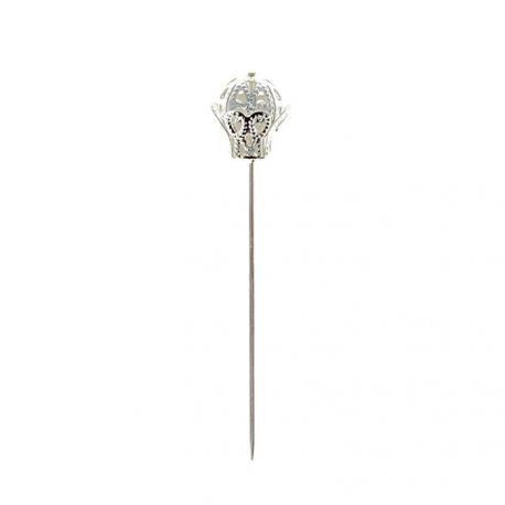 ALFILER CANASTA CALADA PLATA