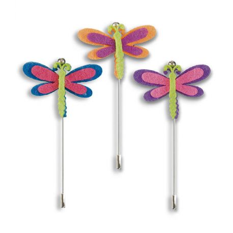 ALFILER ARTESANAL FIELTRO LIBÉLULA SURT. 3 COLORES