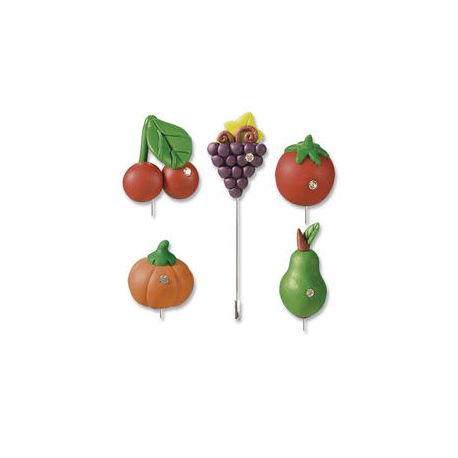 ALFILER ARTESANAL SURTIDO FRUTAS CON ZIRCONITAS