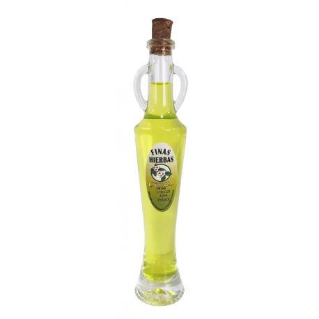 Botellita modelo Carmen de cristal finas hierbas 40 ml 