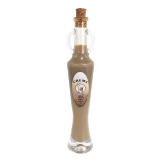Botellita modelo Carmen de cristal crema 40 ml 