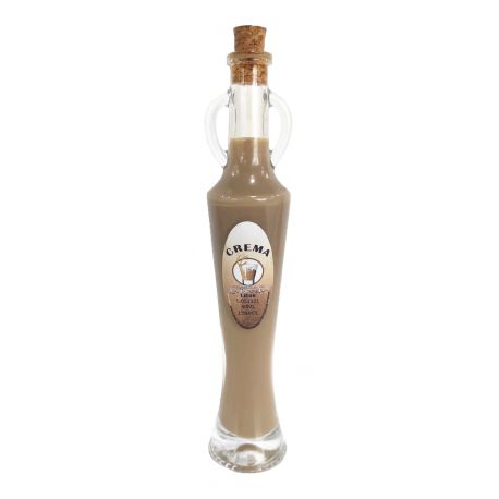 Botellita modelo Carmen de cristal crema 40 ml 