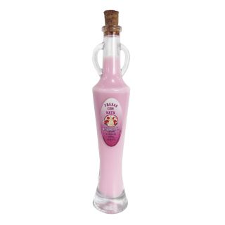 Botellita modelo Carmen de cristal fresas c/nata 40 ml 