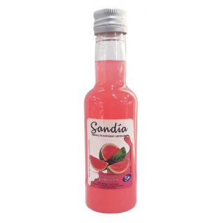 Botellita modelo Jerezana de Sandía sin alcohol 50 ml. 