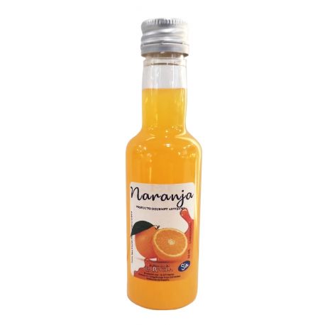 Botellita modelo Jerezana de Naranja sin alcohol 50 ml. 