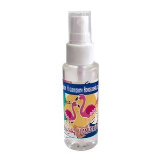 Bote de hidrogel 50 ml con pegatina de flamencos