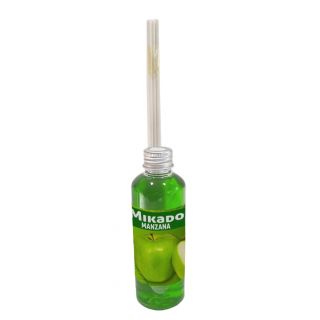 Mikado plástico manzana 100ml varillas 