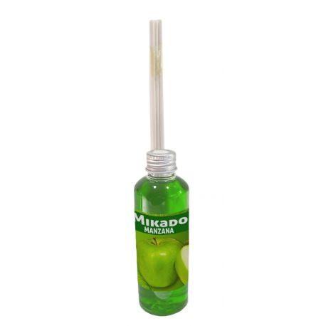 Mikado plástico manzana 100ml varillas 